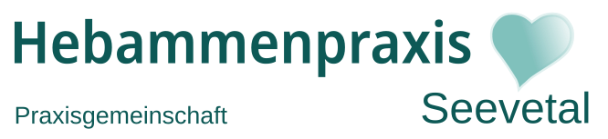 Schriftzug und Logo: Hebammenpraxis Seevetal, Praxisgemeinschaft.